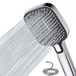 Ibenzoa® Douchekop met Slang 1,5m - Regendouche met 3 Straalsoorten