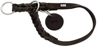 Hunter Hondenhalsband Solid Education Bruin Maat S-M