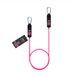 PTP-fitnessband Powertube bande de résistance 120 cm Rose