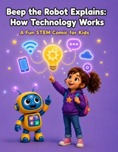 Beep the Robot Explains: How Technology Works — A Fun STEM Comic for Kids