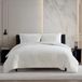 Vera Wang Natuurlijk zachte katoenen bijpassende kussenslopen, knapperig en glad met een lichtgewicht gevoel, 3-delige bedset, Signature Beige, King