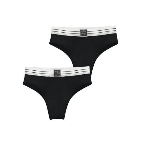 Björn Borg High Waist Brazilian (Set van 2) Zwart