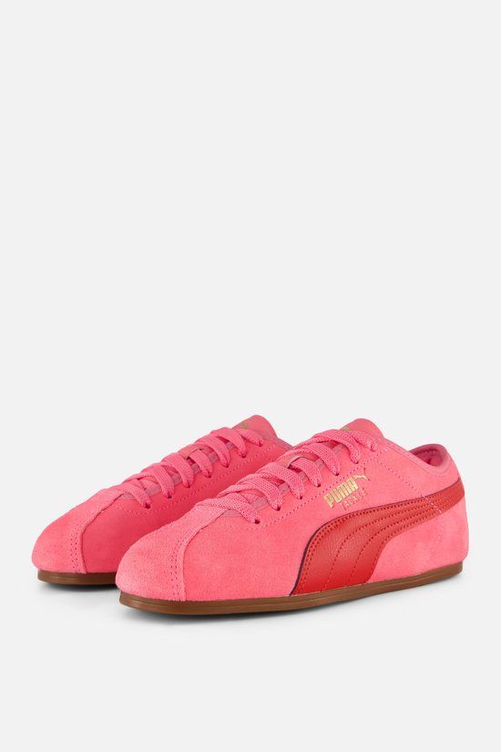 Puma Tackle Sneakers roze Suède