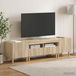 Maison Exclusive - Ensemble de 3 meubles TV LED Arnhem 3 pièces Chêne Sonoma