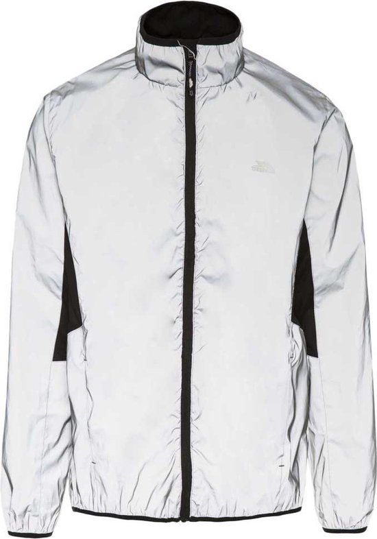 Trespass Zig Waterdichte sportjas heren - Zilver Reflective - Maat L - 2023