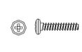 Jamara Jamara505052 3 x 15 mm Ronde Hoofd Zelfonttrekkende Kruisschroef