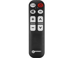 GEEMARC, Easy-TV5 afstandsbediening met grote knoppen