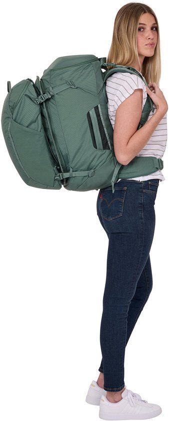 THULE Landmark Travel Pack 60L Woman Hazy Green