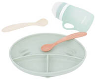 Babymoov GROW'ISY Serviesset - Bordje + Lepel x2 + Drinkbeker