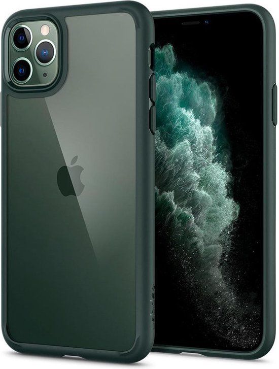 Spigen Ultra Hybrid Case Apple iPhone 11 Pro - Midnight Green