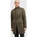 AllSaints Hargrove Manteau Neo Green Marl Taille: 36