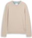 Tom Tailor - Basic gebreide trui van katoen - Maat S - cashew beige melange