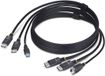 StarTech Câble KVM double DisplayPort et USB 5 Gbps 1,8 m, 4K 60 Hz