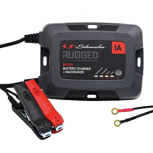 Schumacher Rugged SPX 457 - 6V/12V 1A Automatische Acculader en Onderhouder - IP66