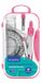 Starpak Set de géométrie 7 pièces Rose