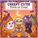 Creepy Cutie Halloween Coloring Book