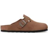 Birkenstock BOSTON SOFT FOOTBED SUEDE Dames slippers Bruin Maat 44