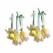 Loberon Set de 6 cintres Duerre jaune/vert