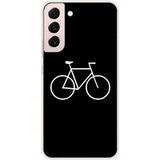 Samsung Galaxy S22 Plus Bike hipster bedrukt siliconen hoesje