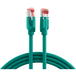 Draka Patchkabel RJ45 Patchkabel Cat.6A S/FTP LSZH, UC900 TM21 grün 0,5m - 1 VPE = 10 Stück