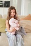 ONE LOVE Knuffel - Poedel Millie - 34Cm - Roze - 0 Jaar