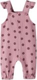 Name it Jumpsuit Biologisch katoen Vrouwen Mouwloos Gestipt Lilas1