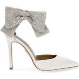 Steve Madden Deville Escarpins Ivoire Satin Taille : 40