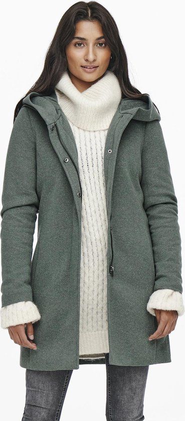 ONLY ONLSEDONA LIGHT COAT OTW NOOS - Dames - Gewatteerde jas - Balsam Green - S