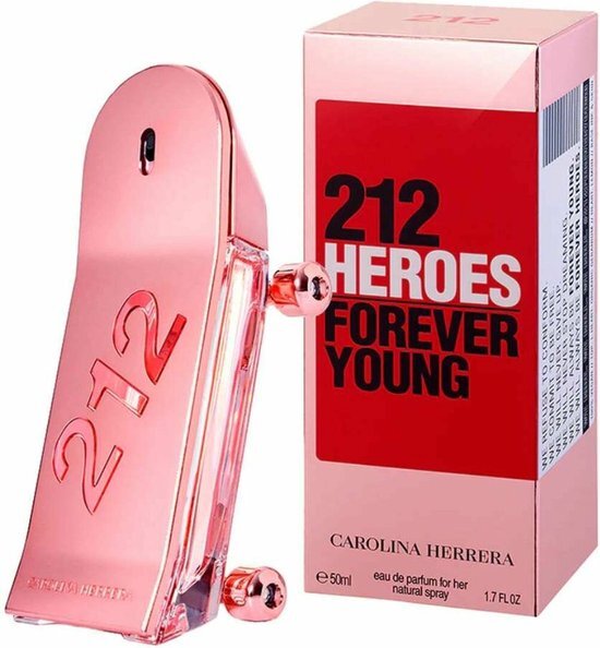 Damesparfum Carolina Herrera 212 Heroes for Her EDP 50 ml