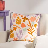 Furn. Amelie Doodles Bloemen Fluwelen Kussenhoes