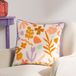 Furn. Amelie Doodles Bloemen Fluwelen Kussenhoes