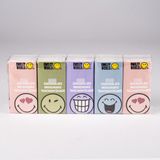 SmileyWorld® 10 Kartonnen Doos Gezichtsdoekjes van 10 Super Sterke Zakdoekjes in een Doos | Handdoekjes | 4-laags | Papieren Doekjes