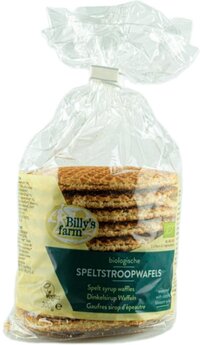 Billy's Farm Biologische Speltstroopwafels 300GR