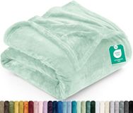 Utopia Bedding Fleece deken Twin Size Mint Groen (152 x 200 cm)
