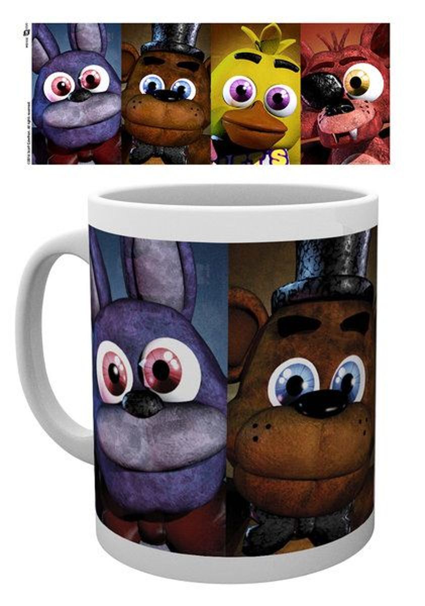 Five Nights at Freddy's FIVE NIGHTS AT FREDDYS - 300 ml Mug: Faces