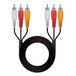 Brightium 3 x RCA/M-3 x RCA/M audio- en videokabel, 1,8 m
