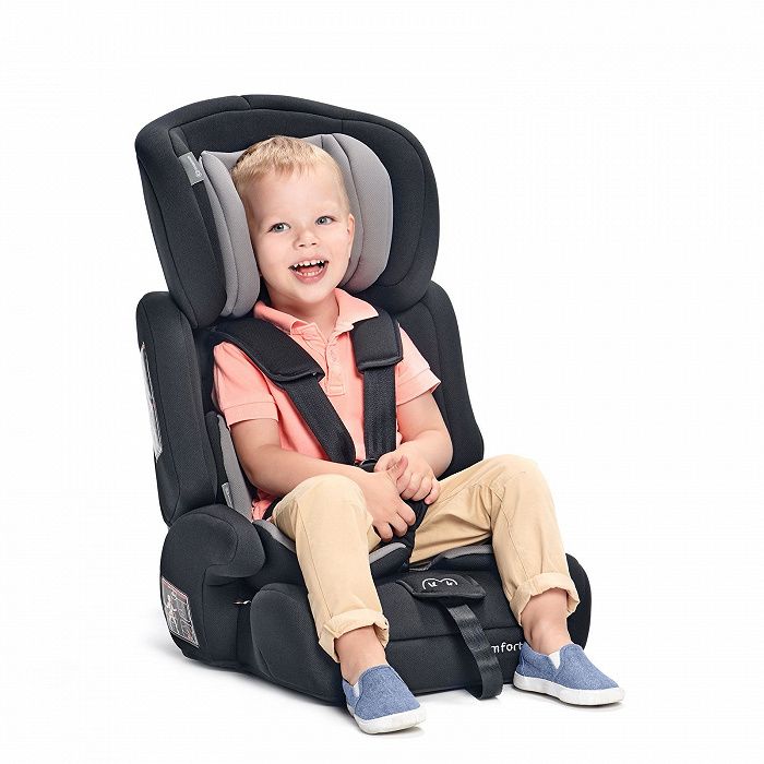 Kinderkraft COMFORT UP Autostoel - Groep 1-2-3 (9-36 kg) - Zwart