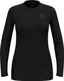 Odlo Natural Merino 160 Lange Mouwen Shirt Vrouwen - Zwart, Maat XS