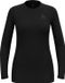 Odlo Natural Merino 160 Lange Mouwen Shirt Vrouwen - Zwart, Maat XS