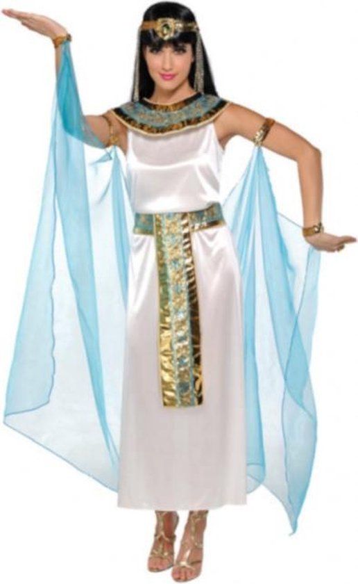 Amscan Cleopatra Costume - White - Size S - Women
