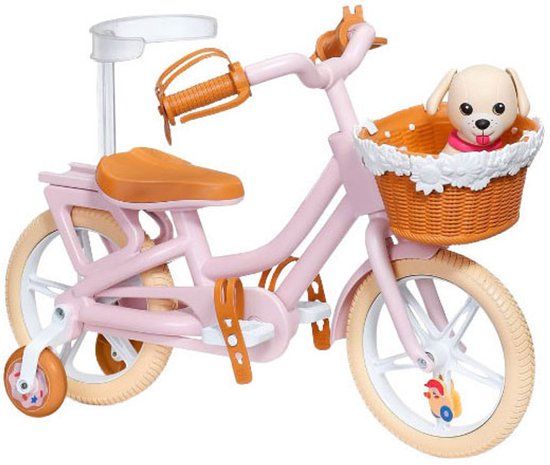 Top1Toys BABY born Poppenfiets met Lucky