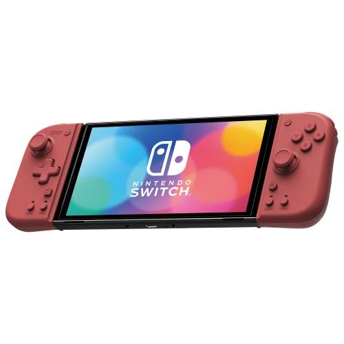 Hori Split Pad Pro Compact Controller - Apricot Red - Nintendo Switch/Switch OLED