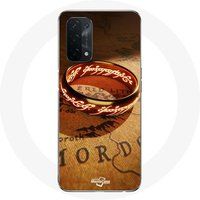 Maniacase Hoesje voor Oppo A74 5G The Lord of the Rings De Ringen van de Macht