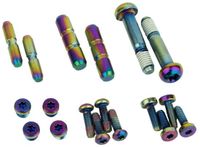 Remhendel Sram Disc Brake Lever Hardware Upgrade Kit - Rainbow