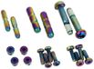 Remhendel Sram Disc Brake Lever Hardware Upgrade Kit - Rainbow