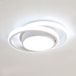 Comely Plafondlamp LED, 32W 2350LM Plafondarmatuur, Koud Wit Licht 6500k Ronde Moderne Plafondlamp voor Slaapkamer Badkamer Kinderkamer Keuken Hal