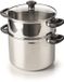 Merkloos Beka Polo Couscous pan met deksel 24cm