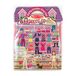 Melissa & Doug Autocollants repositionnables en relief - mode, livres d'activités, autocollants réutilisables, loisirs créatifs pour filles et garçons de 3, 4, 5, 6, 7 ans