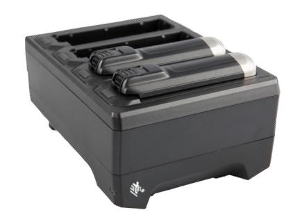Zebra SAC-NWTRS-4SCH-01 Batterijlader voor binnengebruik Zwart