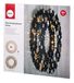 Rayher Houten Ornamentkrans Ster, FSC-gecertificeerd, 35 cm Ø, Natuur, 10-delig